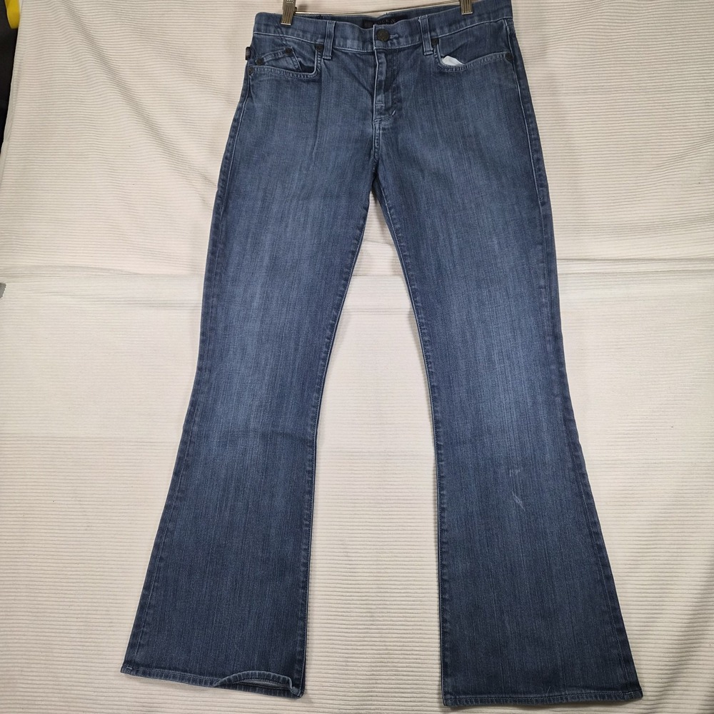 Rock & Republic Jeans Womens 29 Bootcut Flare Medium Wash Y2K Denim Low Rise